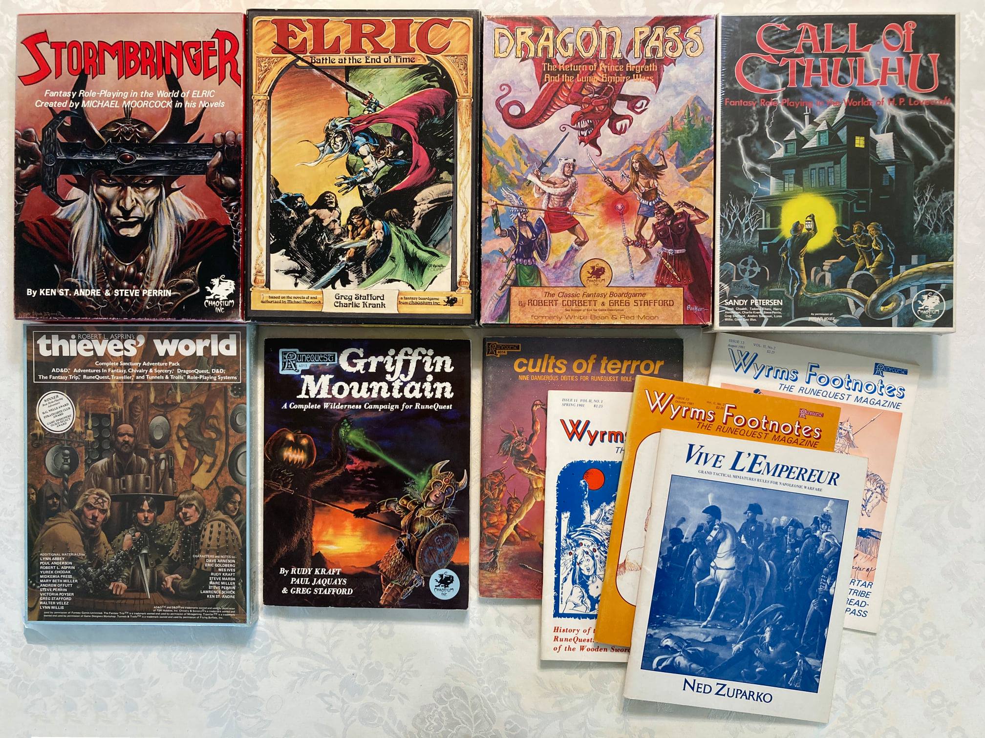 Out of the Suitcase #11: 1981 a Golden Age for Chaosium? Plus, a ...