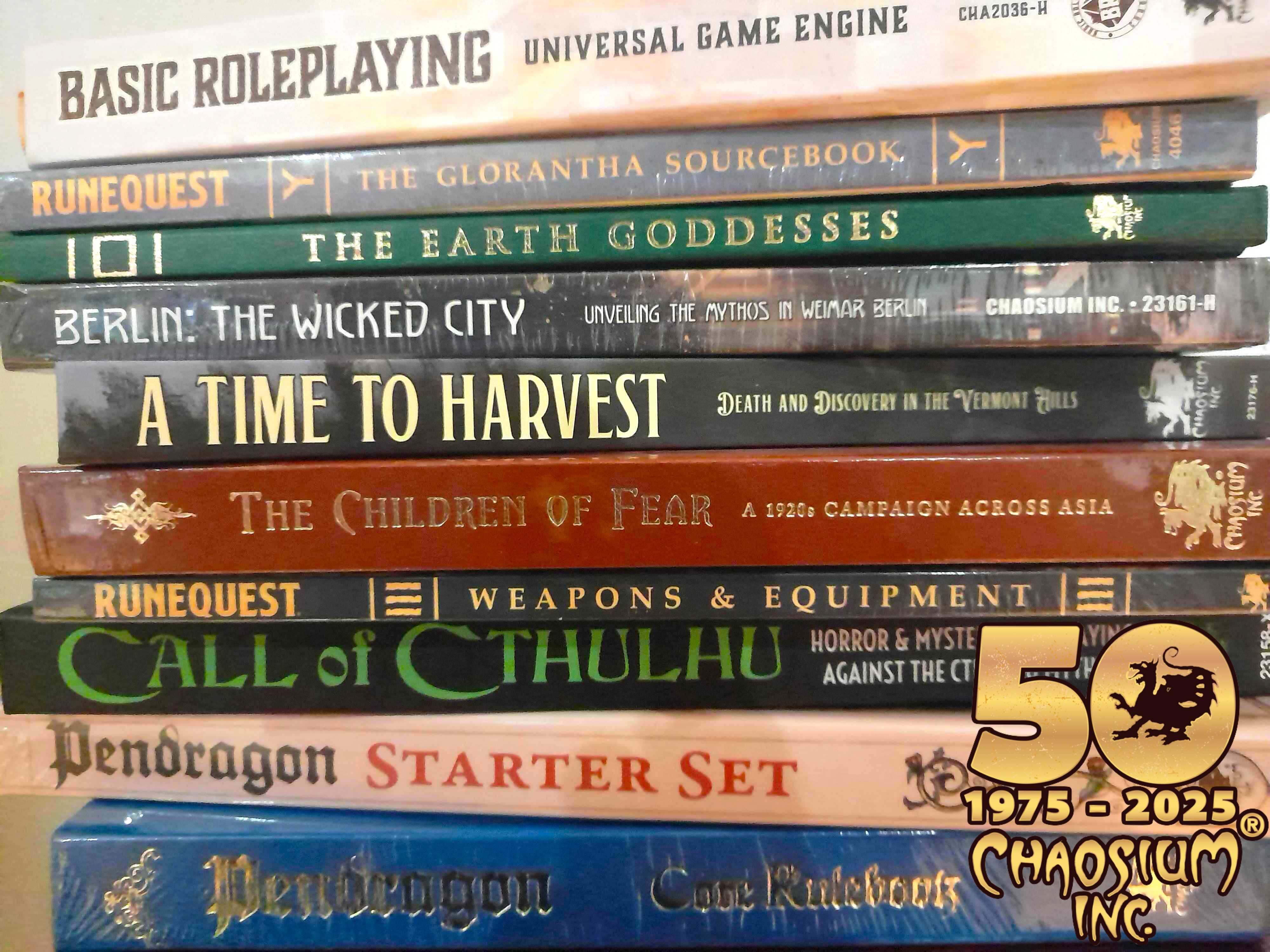 2025 CHAOSIUM 50TH ANNIVERSARY CONVENTION SUPPORT PACK