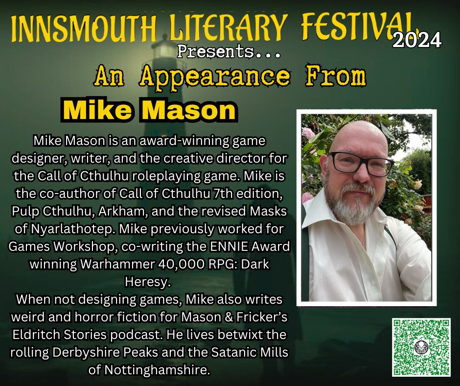 Mike Mason Innsmouth Literary Festival