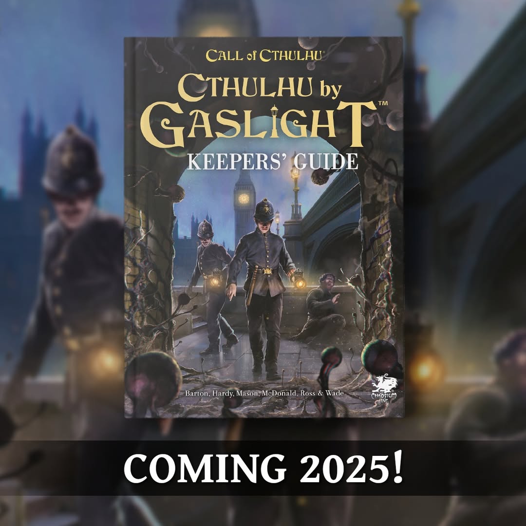 Releasing in early 2025 - Cthulhu by Gaslight Keepers' Guide