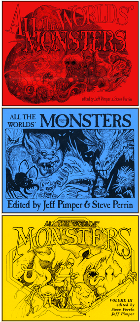 All the Worlds Monsters Vols 1,2,3