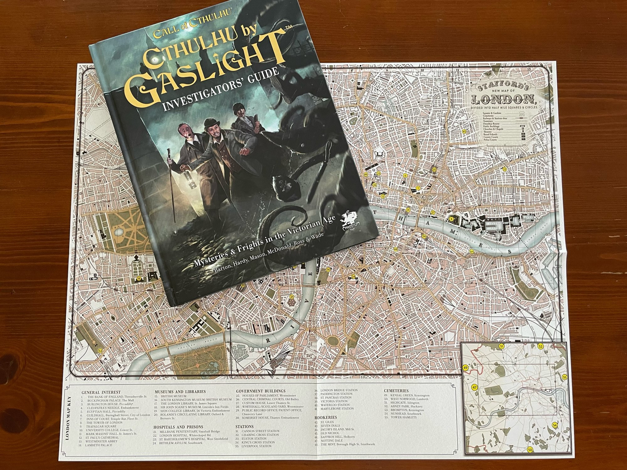 Cthulhu by Gaslight Investigators' Guide