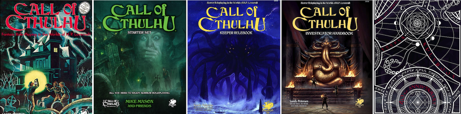 Call of Cthulhu Titles
