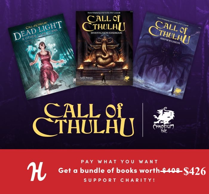 Humble Bundle Call of Cthulhu encore