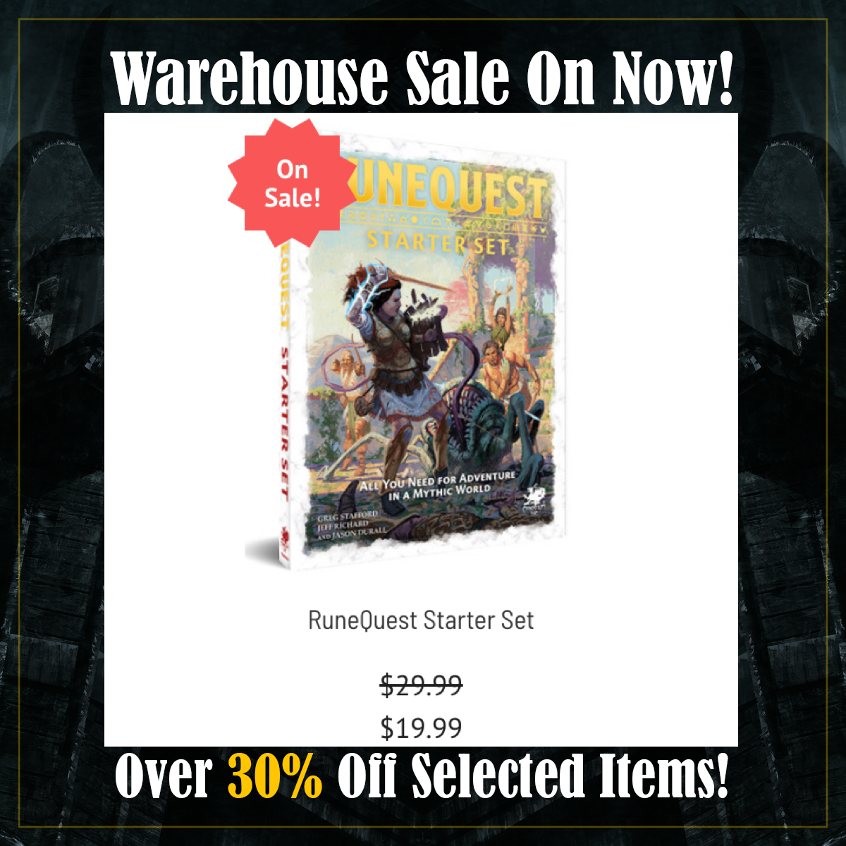 RuneQuest Starter Set - 33% off