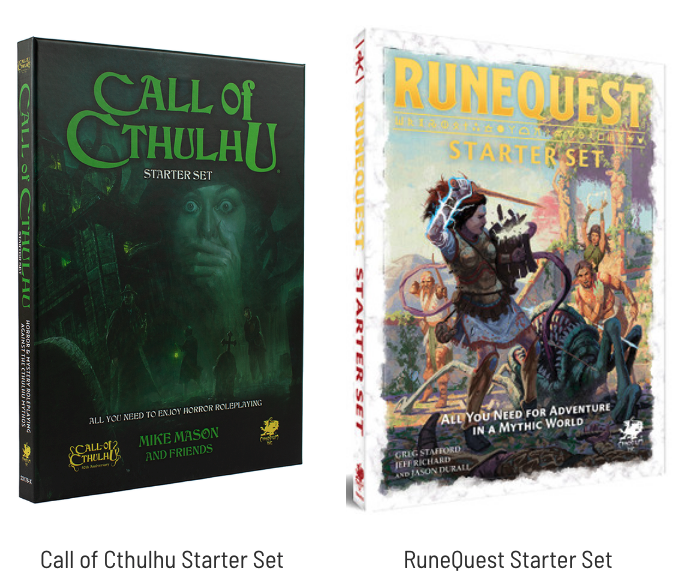 Starter Sets at Chaosium